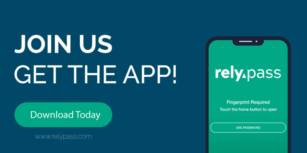 RelyPass app banner