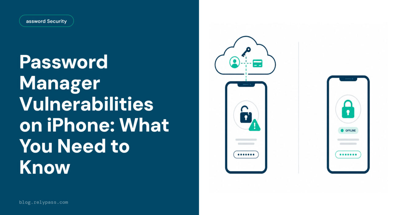 password manager vulnerabilities iPhone - Relypass