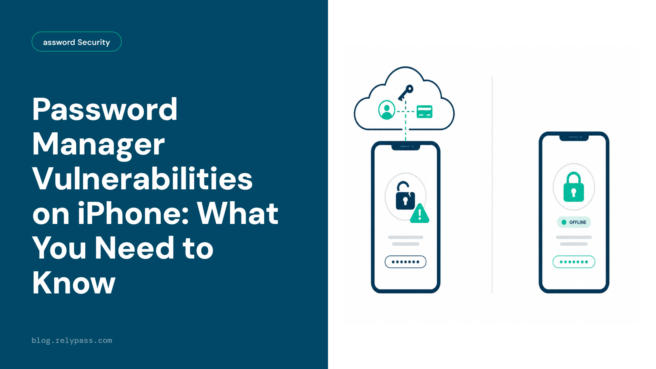 password manager vulnerabilities iPhone - Relypass