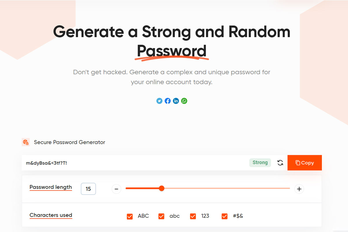 10+ Best Password Generators to Create Unique and Strong Passwords ...