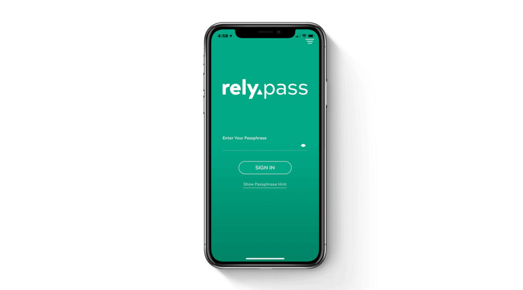 RelyPass Password manager