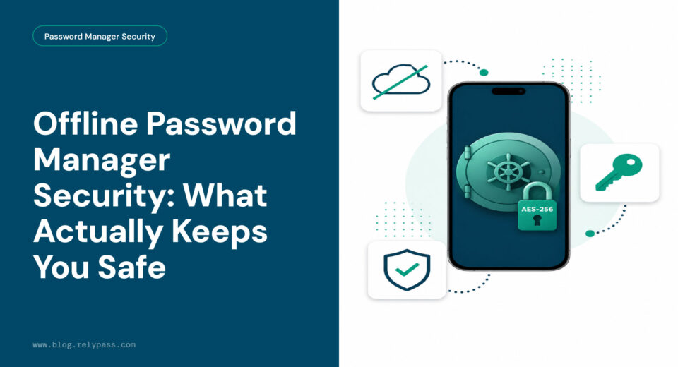 offline password manager security - Relypass