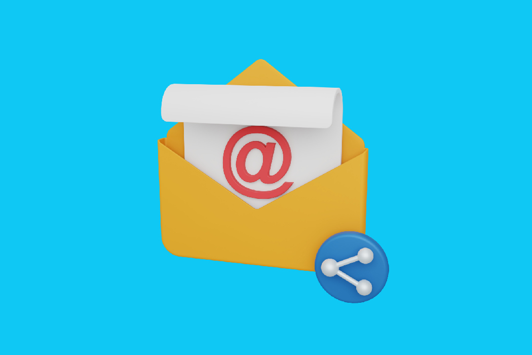 Envelope icon representing Gmail recovery email and account access options