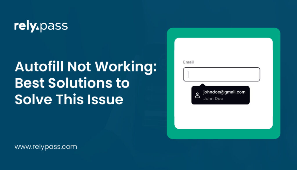 Graphic thumbnail with a solid background and the text “Autofill Not Working?” placed inside a highlighted shape.
