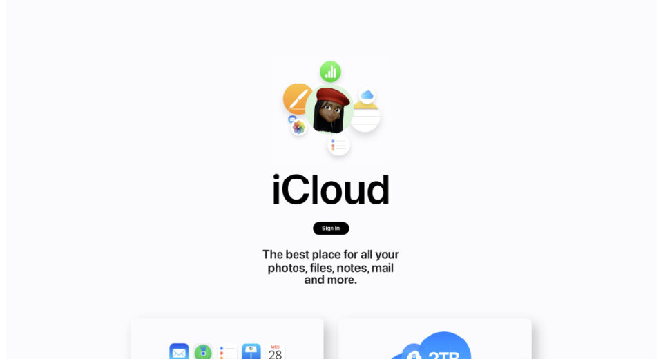 iCloud Keychain Not Syncing error showing on iCloud login screen with warning icon