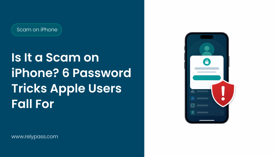 scam on iPhone - RelyPass